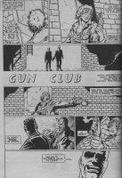 Scan Episode Gun Club pour illustration du travail du dessinateur Jean-Marc Lainé